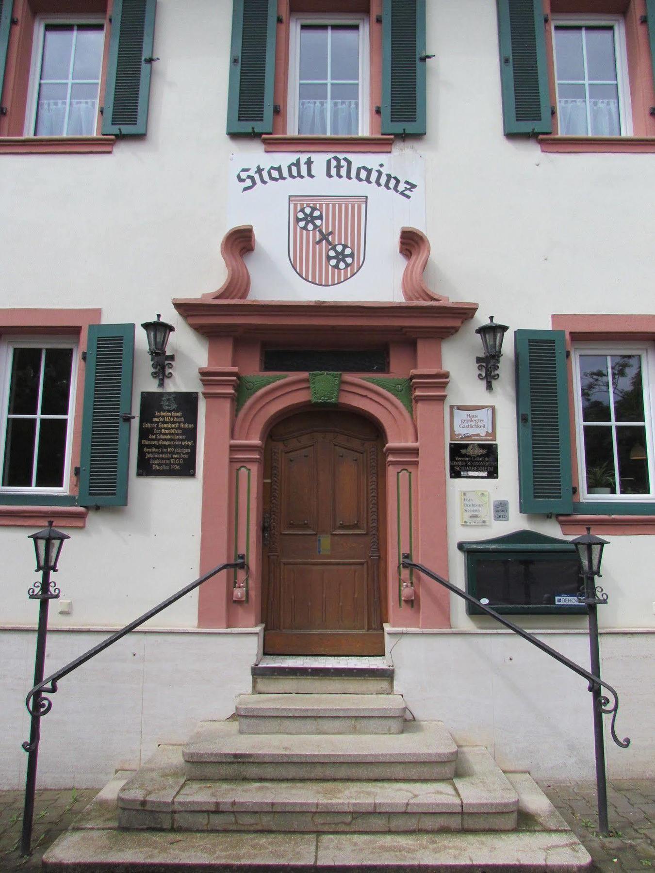 Hotel Stadt Mainz Schwabenheim an der Selz Exteriér fotografie